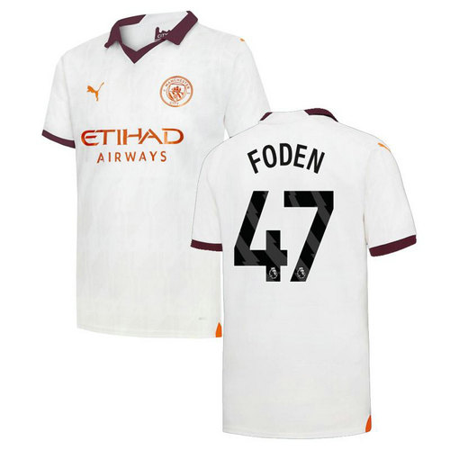 maglia foden 47 manchester city seconda 2023-2024 uomo