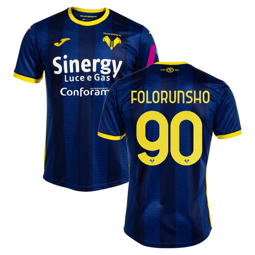 maglia folorunsho 90 hellas verona prima 2023-2024 uomo