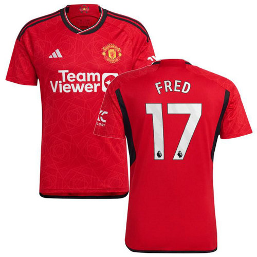 maglia fred 17 manchester united prima 2023-2024 uomo