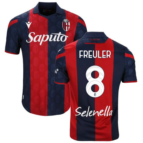 maglia freuler 8 bologna prima 2023-2024 uomo