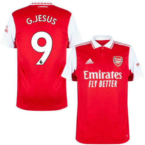 maglia g.jesus 9 arsenal prima 2022-2023 a poco prezzo uomo