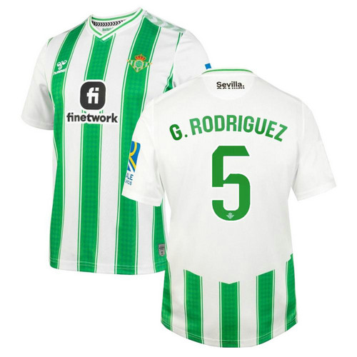 maglia g.rodriguez 5 real betis prima 2023-2024 uomo