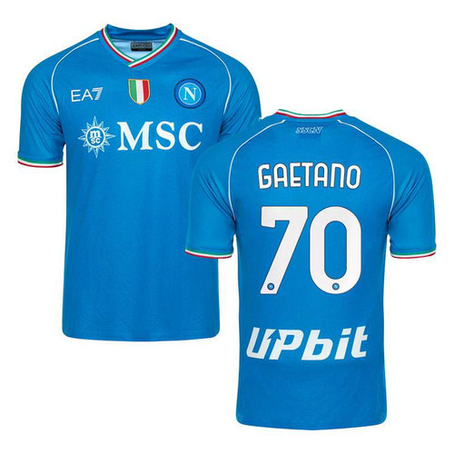 maglia gaetano 70 napoli prima 2023-2024 uomo