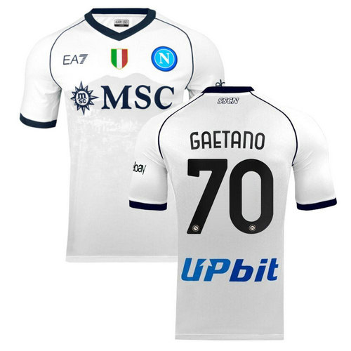 maglia gaetano 70 napoli seconda 2023-2024 uomo