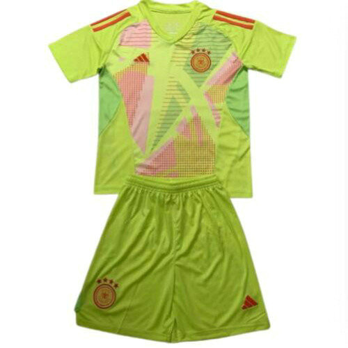 maglia germania portiere 2024-2025 giallo bambino