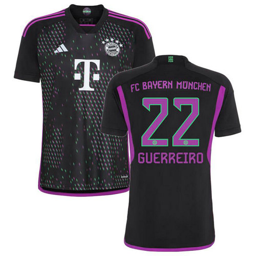 maglia guerreiro 22 bayern münchen seconda 2023-2024 uomo