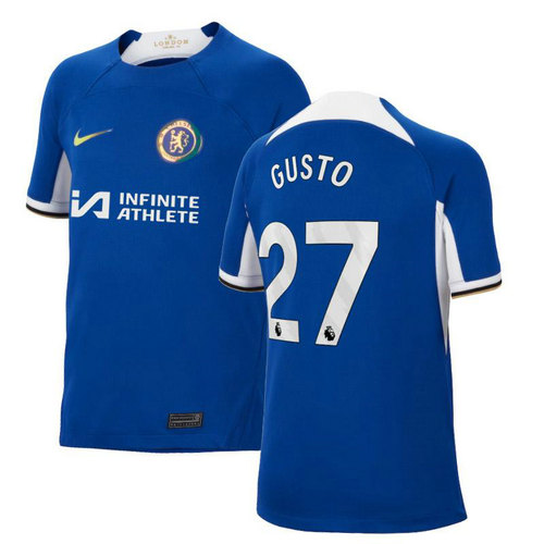 maglia gusto 27 chelsea prima 2023-2024 uomo