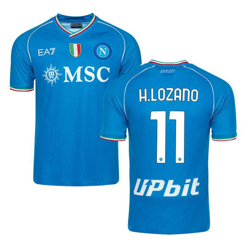 maglia h.lozano 11 napoli prima 2023-2024 uomo