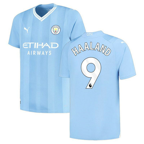 maglia haaland 9 manchester city prima 2023-2024 uomo