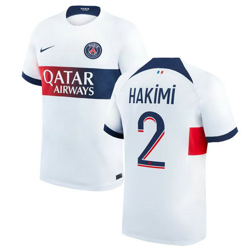 maglia hakimi 2 paris saint germain seconda 2023-2024 uomo