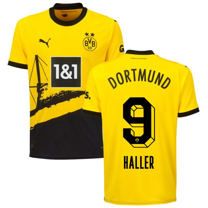 maglia haller 9 borussia dortmund prima 2023-2024 uomo