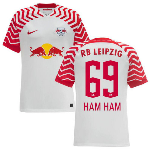 maglia ham ham 69 rb leipzig prima 2023-2024 uomo