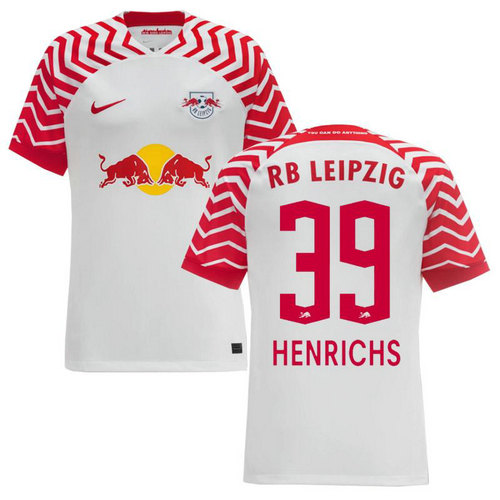 maglia henrichs 39 rb leipzig prima 2023-2024 uomo