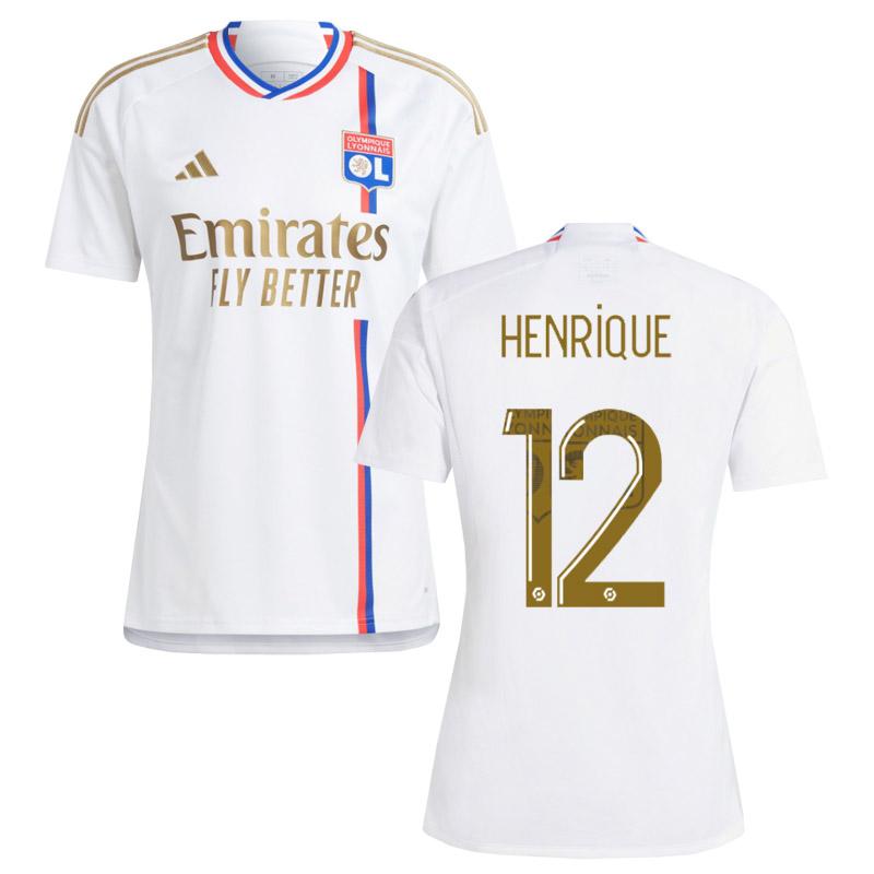 maglia henrique 12 lyon prima 2023-2024 uomo