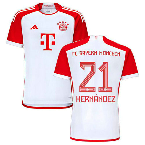 maglia hernandez 21 bayern münchen prima 2023-2024 uomo