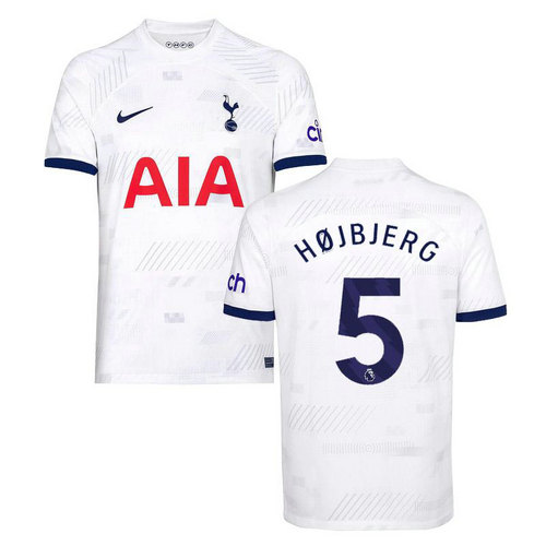 maglia hojbjerg 5 tottenham hotspur prima 2023-2024 uomo