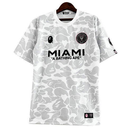 maglia inter miami cf bathing ape 2023-2024 grigio uomo