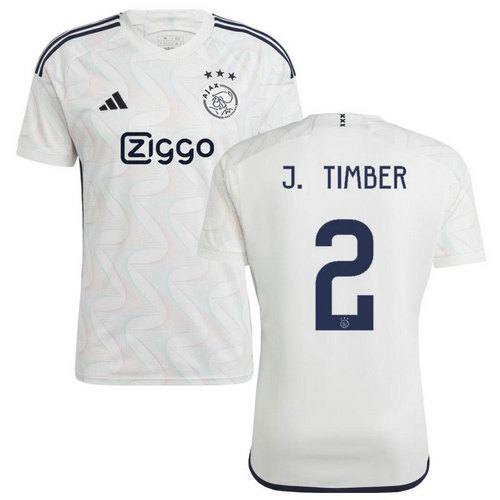 maglia j. timber 2 ajax seconda 2023-2024 uomo