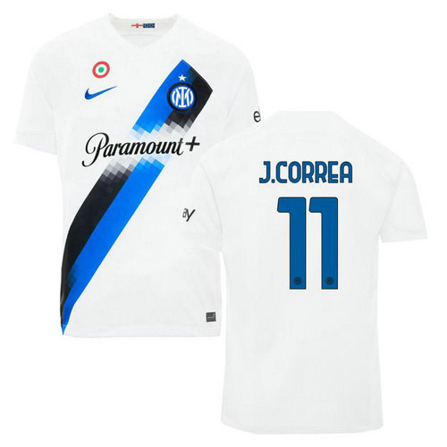 maglia j.correa 11 inter milan seconda 2023-2024 uomo