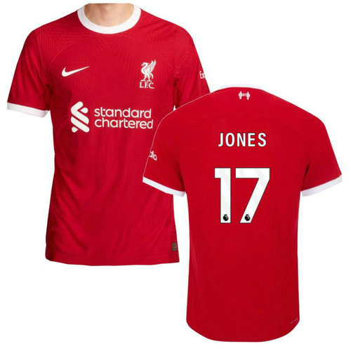 maglia jones 17 liverpool prima 2023-2024 uomo