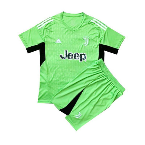 maglia juventus portiere 2023-2024 verde bambino