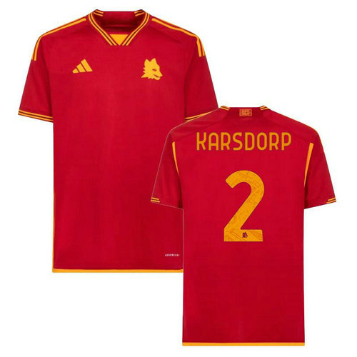 maglia karsdorp 2 as roma prima 2023-2024 uomo