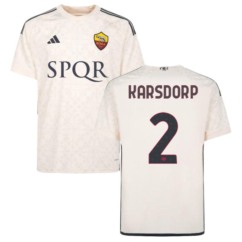 maglia karsdorp as roma seconda 2023-2024 uomo