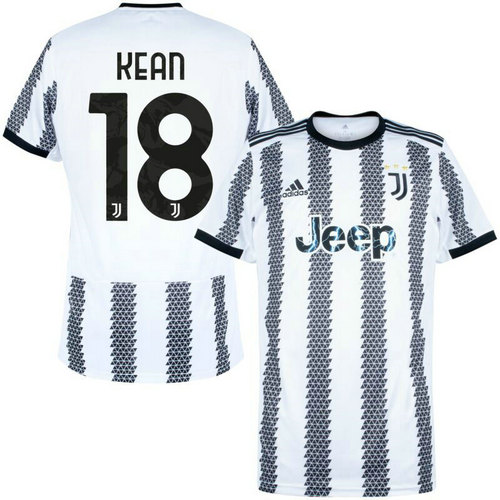 maglia kean 18 juventus prima 2022-2023 a poco prezzo uomo