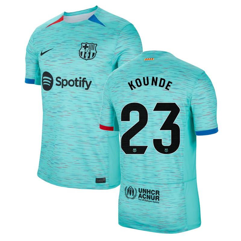 maglia kounde barcellona terza 2023-2024 uomo