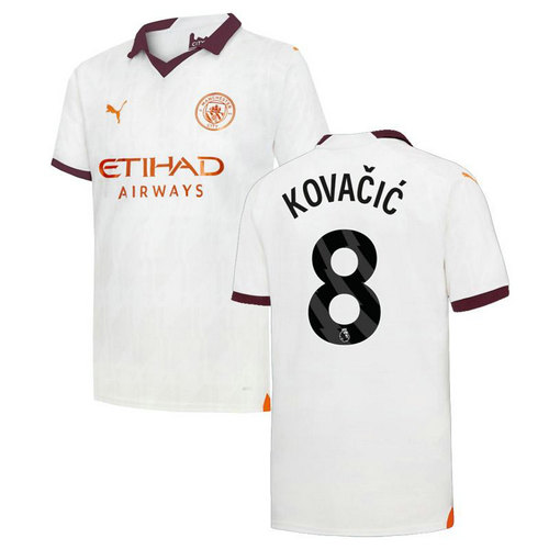 maglia kovacic 8 manchester city seconda 2023-2024 uomo