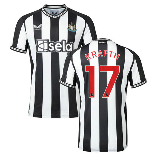 maglia krafth newcastle united prima 2023-2024 uomo