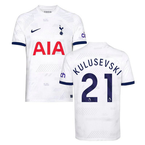 maglia kulusevski 21 tottenham hotspur prima 2023-2024 uomo