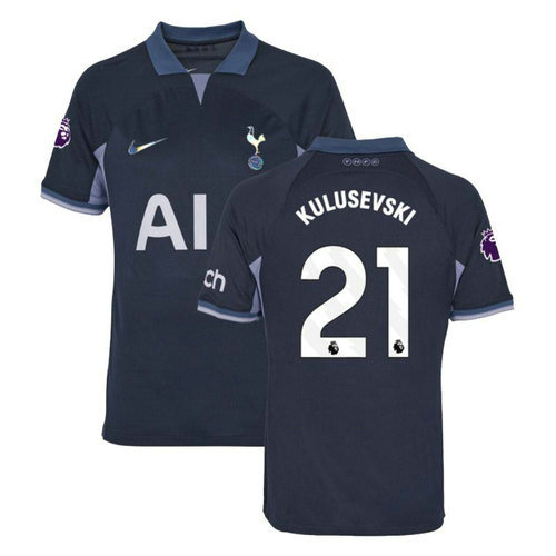 maglia kulusevski 21 tottenham hotspur seconda 2023-2024 uomo