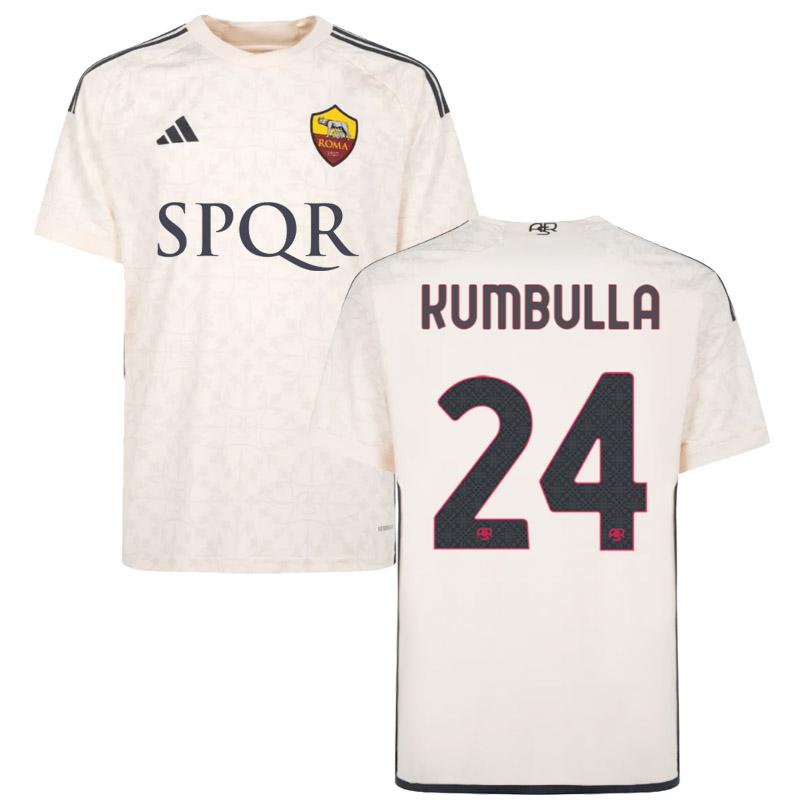 maglia kumbulla as roma seconda 2023-2024 uomo