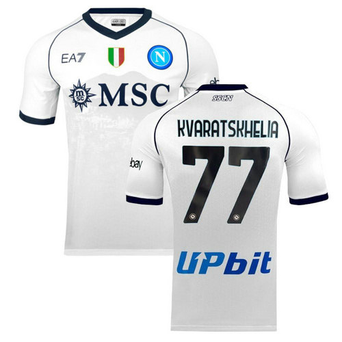 maglia kvaratskhelia napoli seconda 2023-2024 uomo