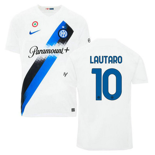 maglia lautaro 10 inter milan seconda 2023-2024 uomo