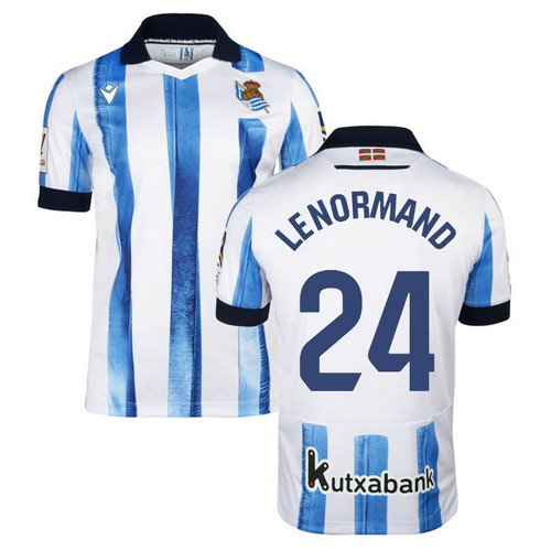 maglia le_normand 24 real sociedad prima 2023-2024 uomo