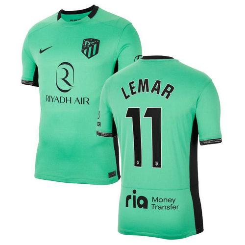 maglia lemar 11 atlético madrid terza 2023-2024 uomo