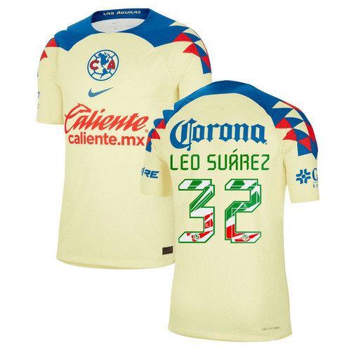 maglia leonardo suarez 32 club américa prima 2023-2024 uomo