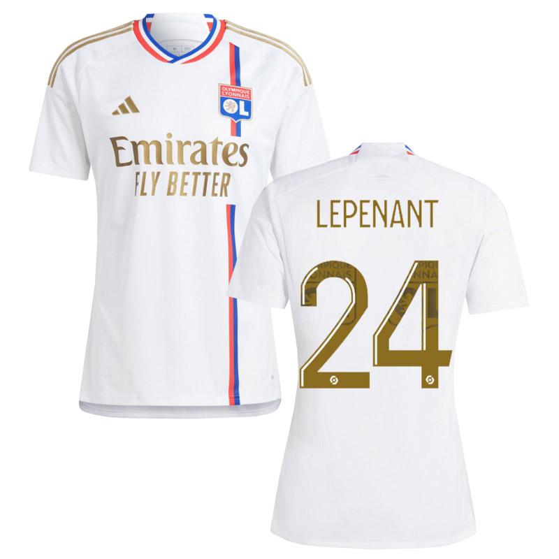 maglia lepenant 24 lyon prima 2023-2024 uomo