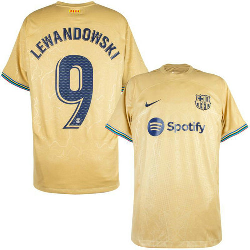 maglia lewandowski 9 barcellona seconda 2022-2023 a poco prezzo uomo