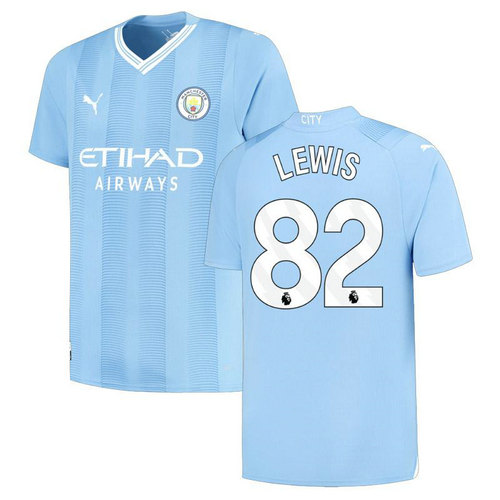 maglia lewis 82 manchester city prima 2023-2024 uomo