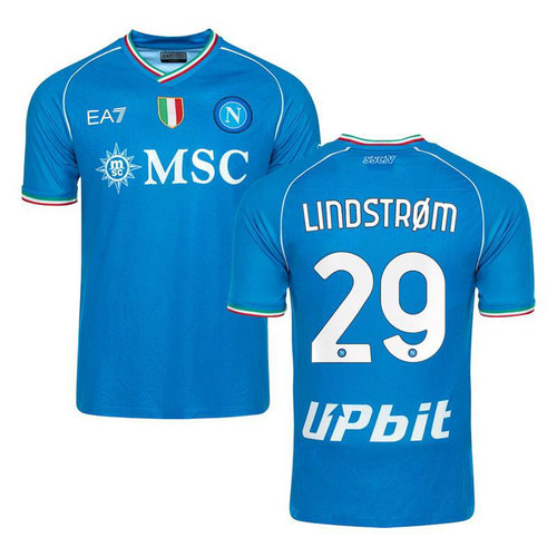 maglia lindstrom 29 napoli prima 2023-2024 uomo