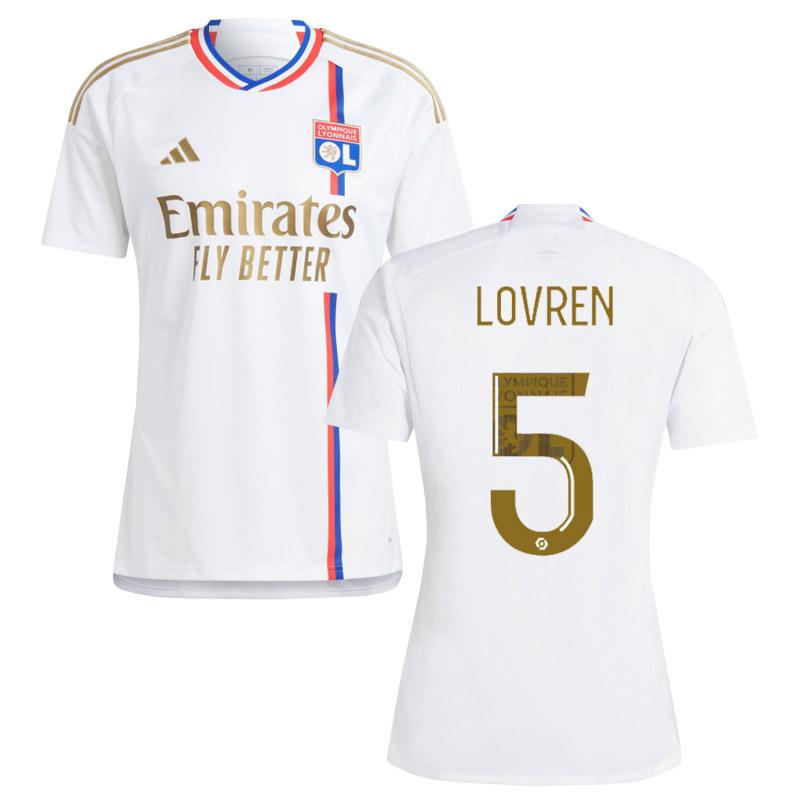 maglia lovren 5 lyon prima 2023-2024 uomo