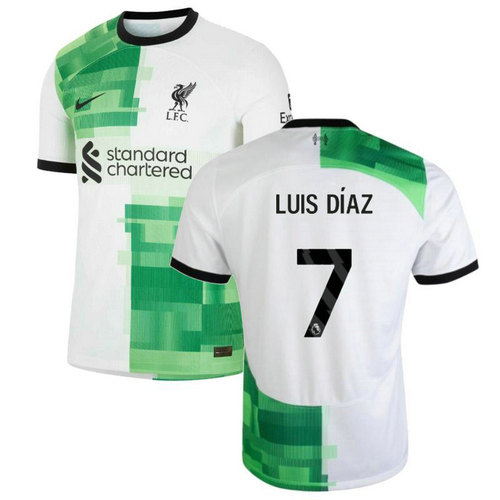 maglia luis diaz 7 liverpool seconda 2023-2024 uomo