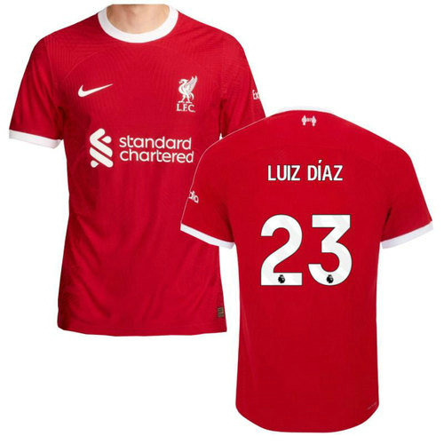 maglia luiz diaz 23 liverpool prima 2023-2024 uomo