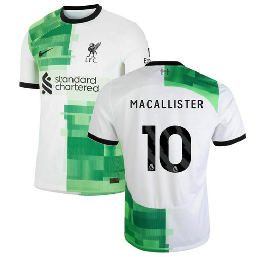 maglia macallister 10 liverpool seconda 2023-2024 uomo