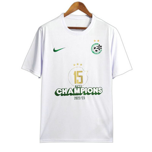 maglia maccabi haifa champions 2023-2024 bianco uomo