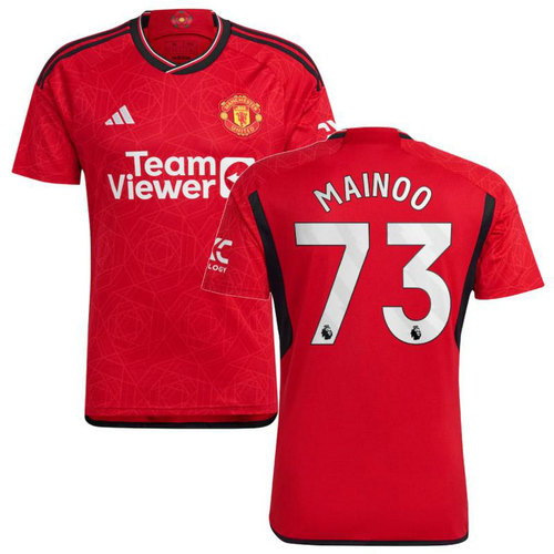 maglia mainoo 73 manchester united prima 2023-2024 uomo