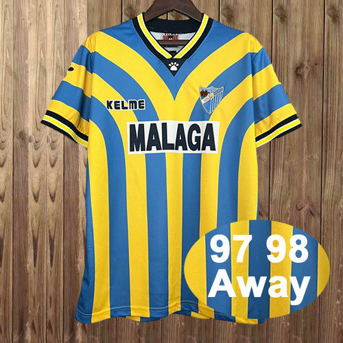 maglia malaga seconda 1997 1998 uomo